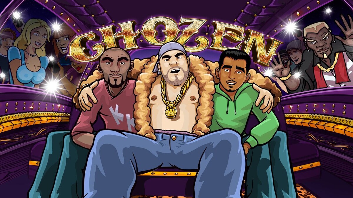 Key art from the FXX series Chozen