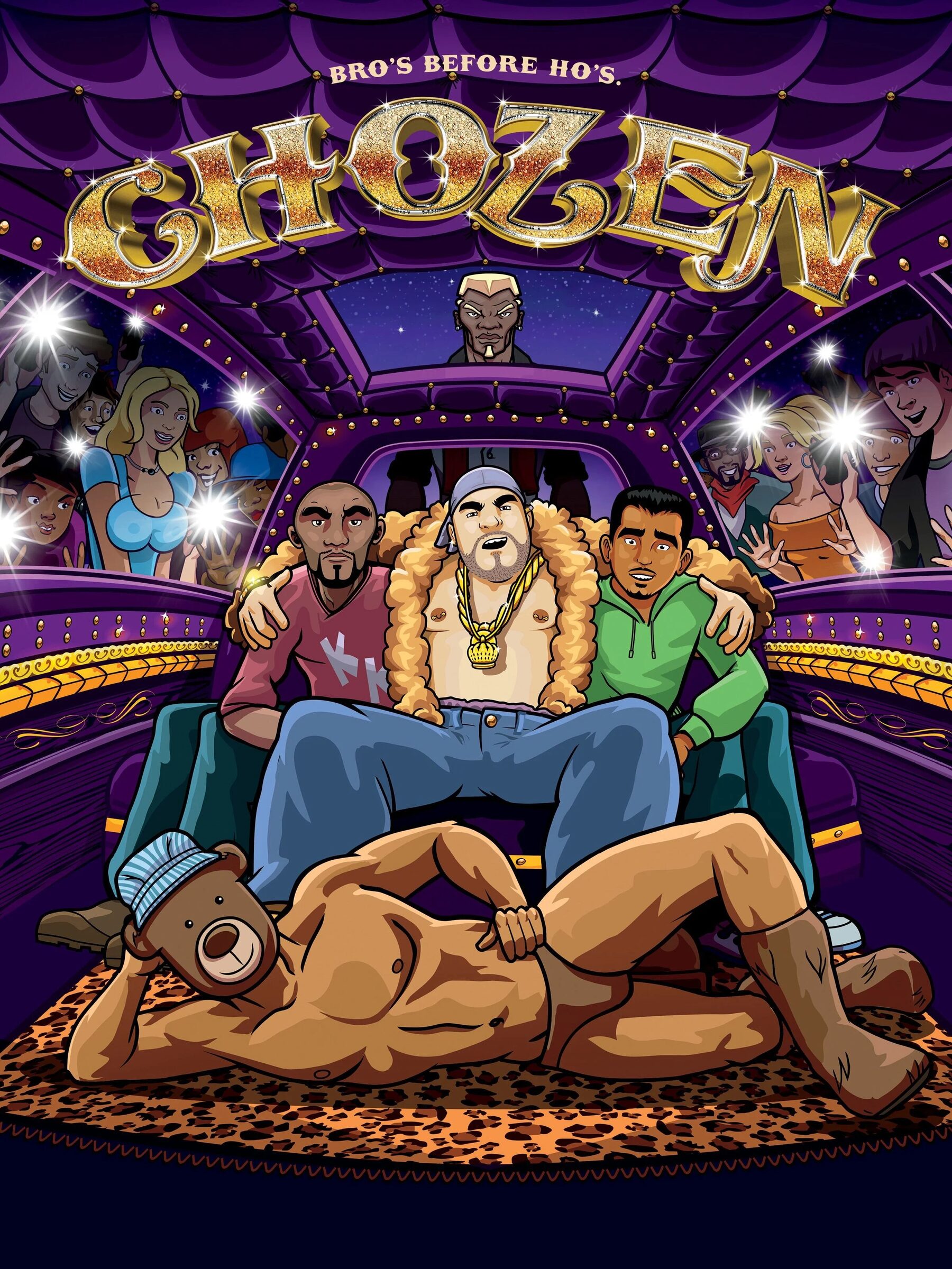 Key art for the FXX series Chozen