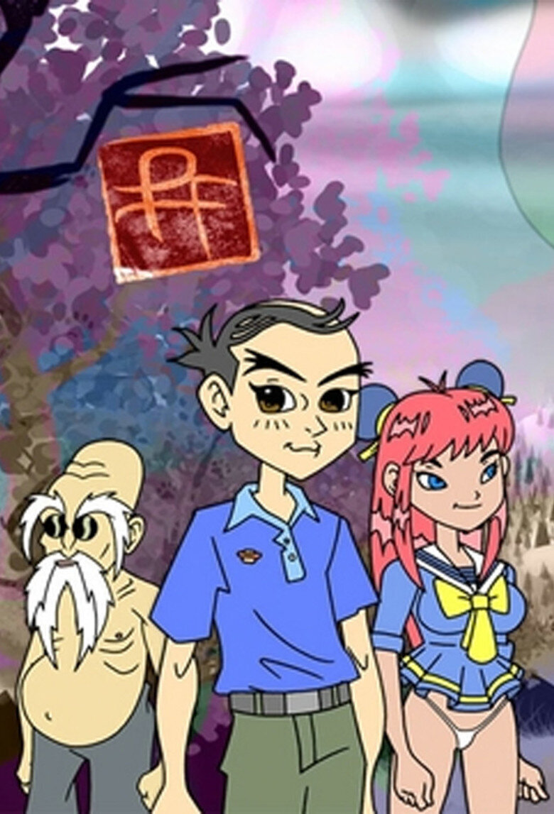 Key art for Adult Swim's Perfect Hair Forever